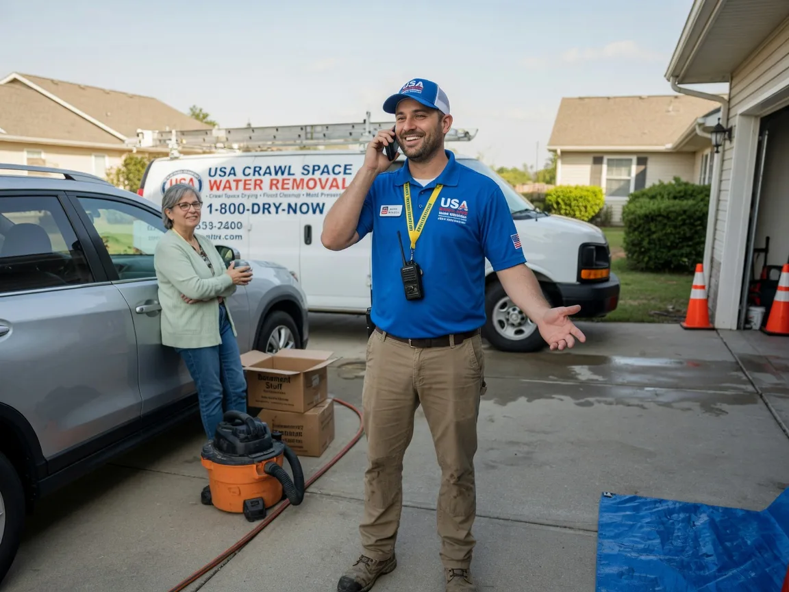 Crawl Space Water Removal Lilesville, NC FAQs